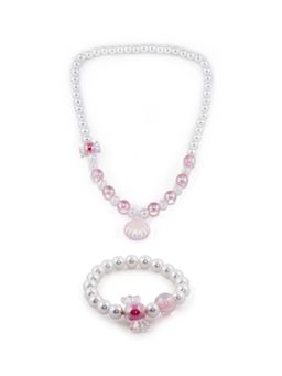 EL REGALO - Necklace and Bracelet Combo for Kids Girls (Set of 2)